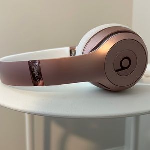 Rose Gold Beat headphones